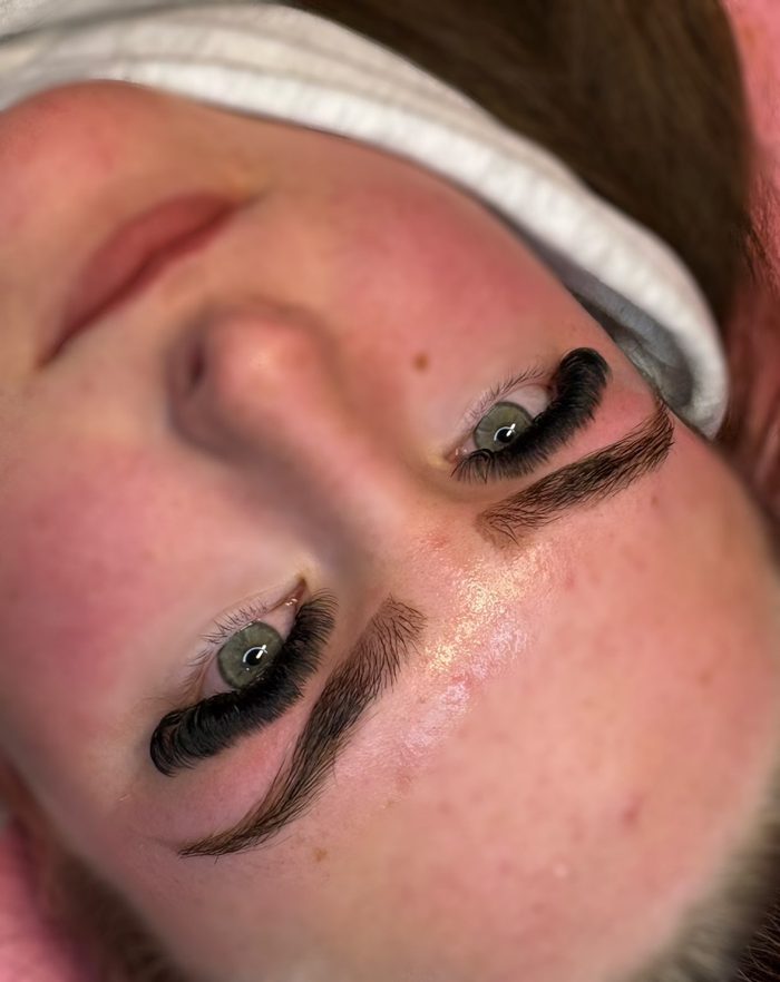Lashes by TB client result
