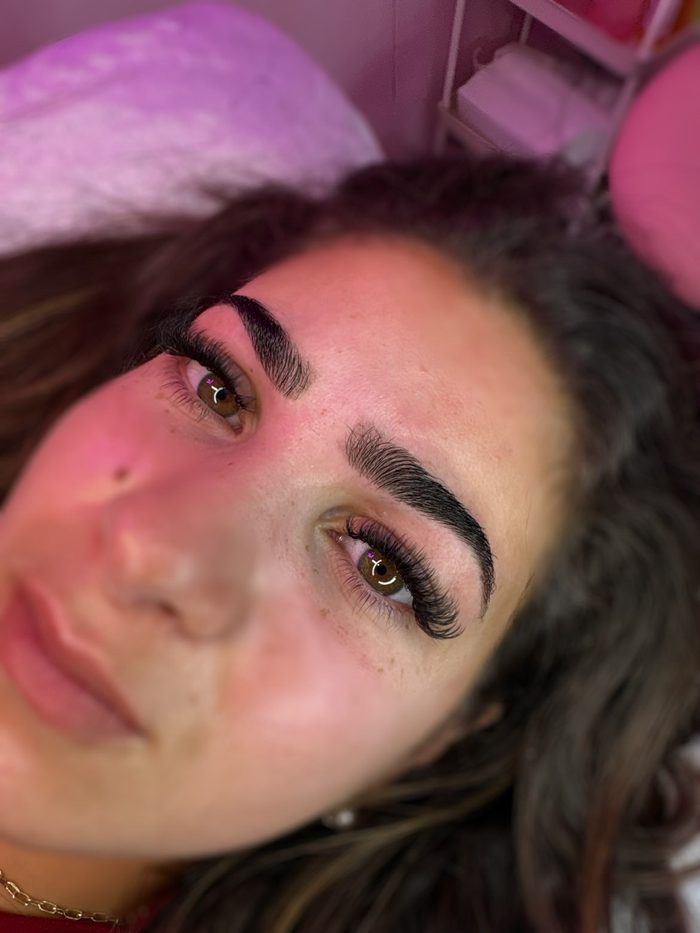 Lashes by TB client result