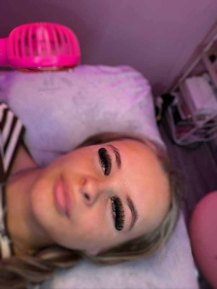 Lashes by TB client result