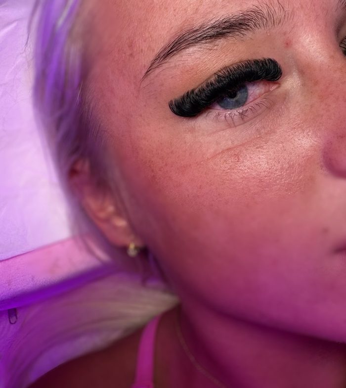 Lashes by TB client result