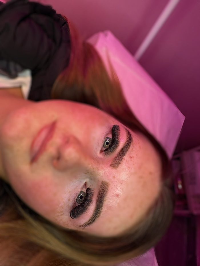 Lashes by TB client result