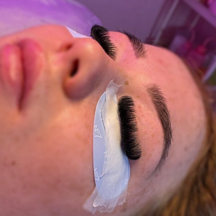 Lashes by TB client result
